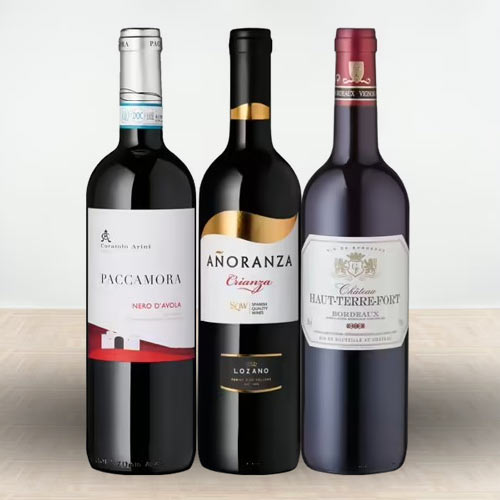 European Wine Trio-Boxed Wine Gifts Delivered