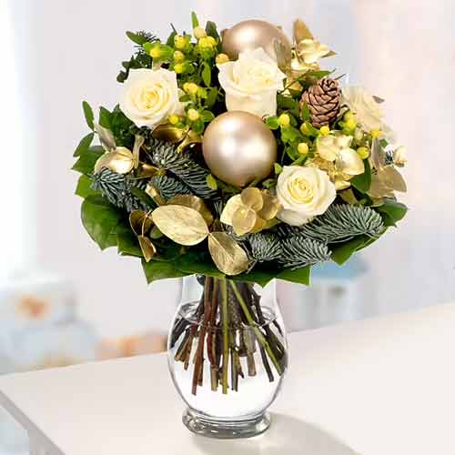 Natural Beauty-Germany Christmas Flowers Delivered Cheap