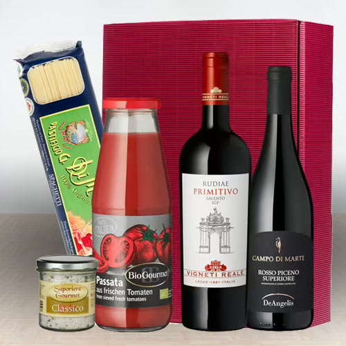 - Gourmet Wine Gift Box To Germany