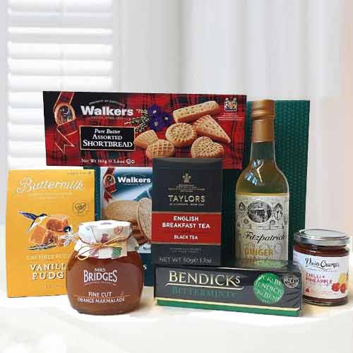 Delights English Gift Basket-Just Because Gifts For Him
