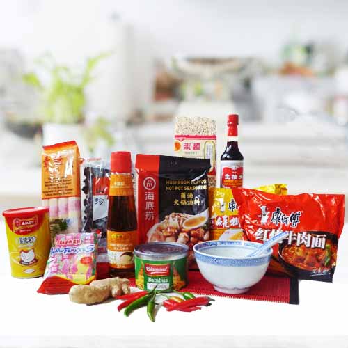 Chinese Gift Hamper-Foodie Gifts For Couples