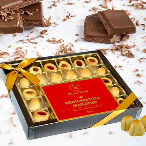 Konigsberger Marzipan-Send Chocolate Box to Ludwigshafen am Rhein