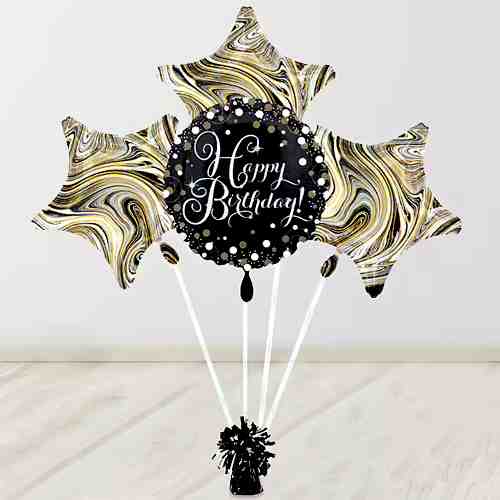 Happy Birthday Balloon Bouquet-Send Balloon Bouquet to Mannheim