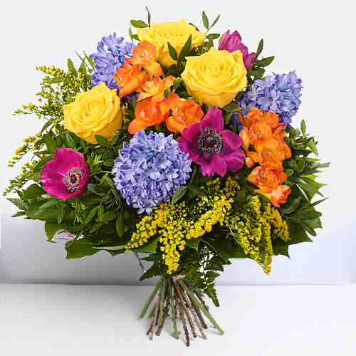 Gorgeous Flower Bouquet-Birthday Flower Bouquet For Him