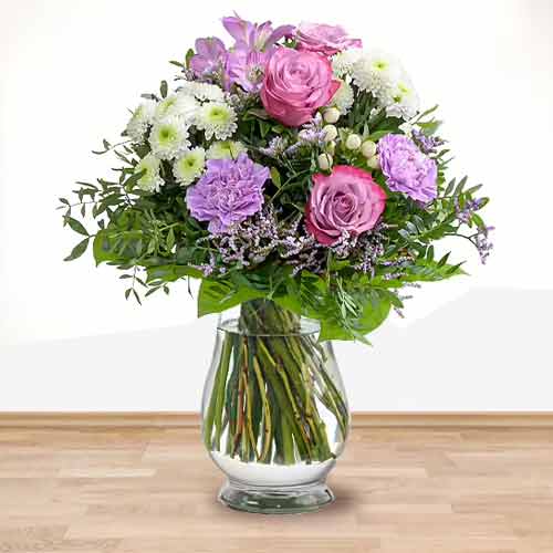 Passionate Romance Arrangement-Floral Arrangements For Mother's Day