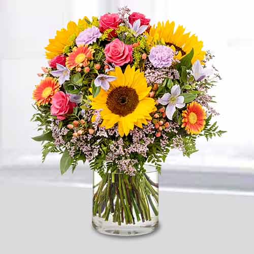 Voluminous Premium Bouquet-Get Well Flowers For Her