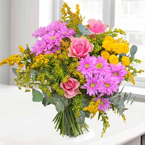 Flower Greetings-Pretty Flowers For Her