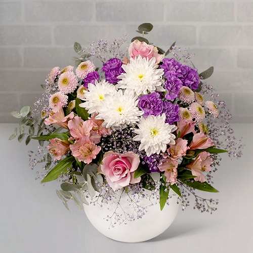 - Mixed Floral Bouquet Delivery For Her