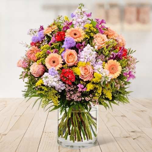 - Mixed Flower Bouquet For Mother’s Day