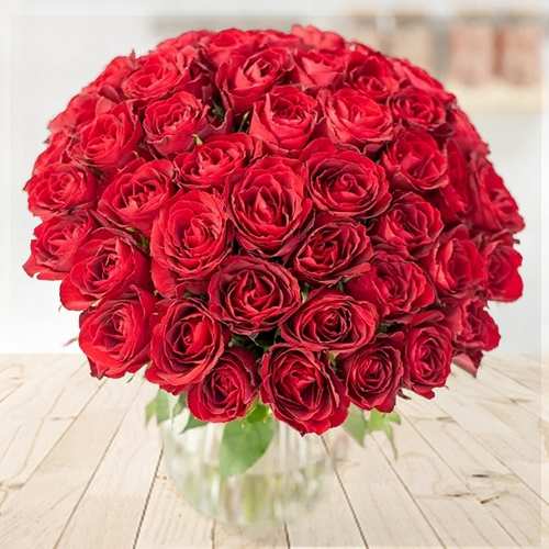 Classic 50 Red Roses