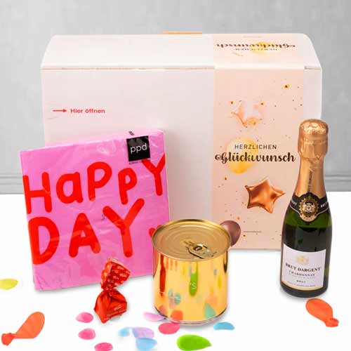 Sparkling Cake & Treats Gift Box