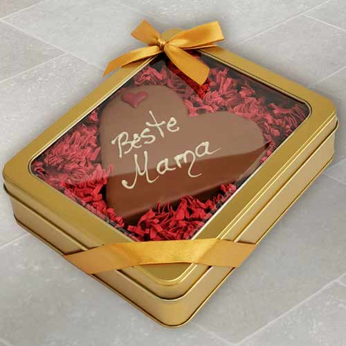 Heart Chocolate Cake Gift Box