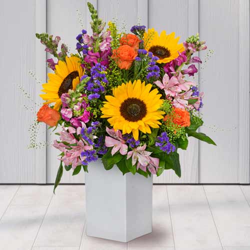 Warm Sunshine Floral Arrangement