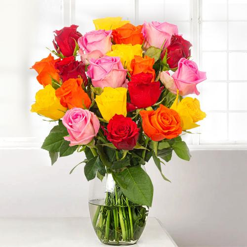 Mixed Rose Bouquet-Get Well Bouquet Delivery Germany