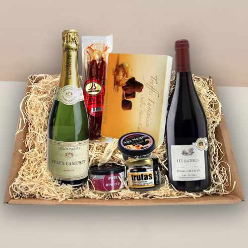 - Luxury Wine Gift Basket For Holidays
