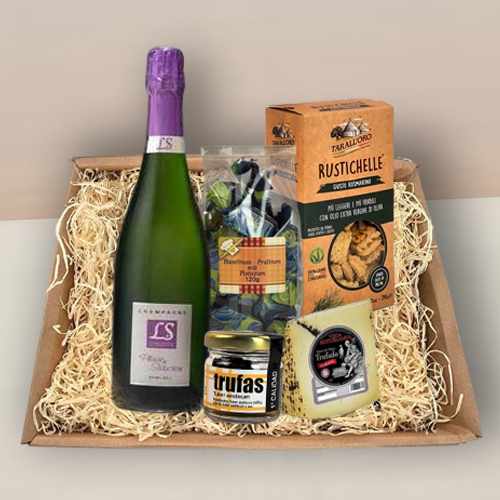 - Celebration Champagne Gift Basket Delivery