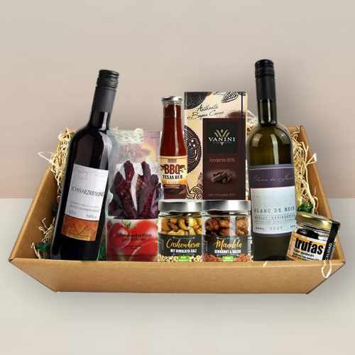Congratulation Wine & Gourmet Gift Hamper Delivery