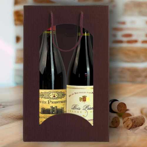 French Red Wine Gift Box Delivery