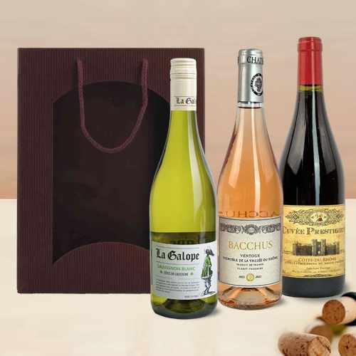 Premium French Wine Gift Set Online Delivery