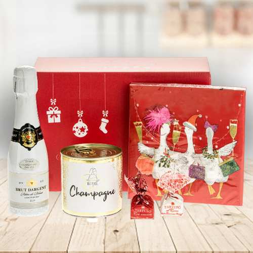 Prosecco For Christmas-Festive Wine Gift Box For The Holidays