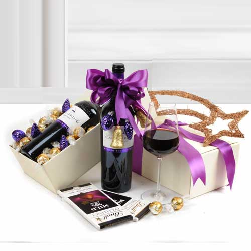A Loving Violet Chocolate Gift Box -Best Gift For Manager Birthday