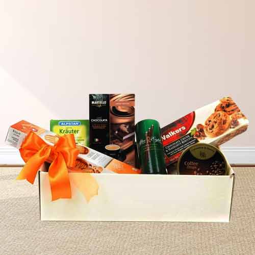 - Tea And Cookies Gift Basket