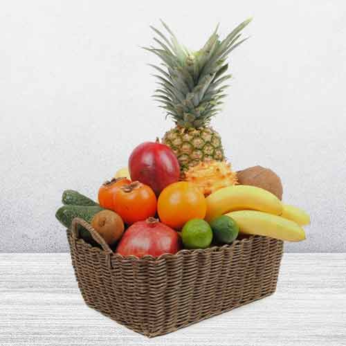 Fresh Fruits Arrangement-Get Well Soon Fruit Basket Delivery