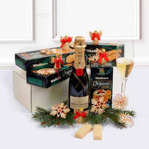 Moet Imperialis With Snacks-Best Christmas Gifts For Your Brother