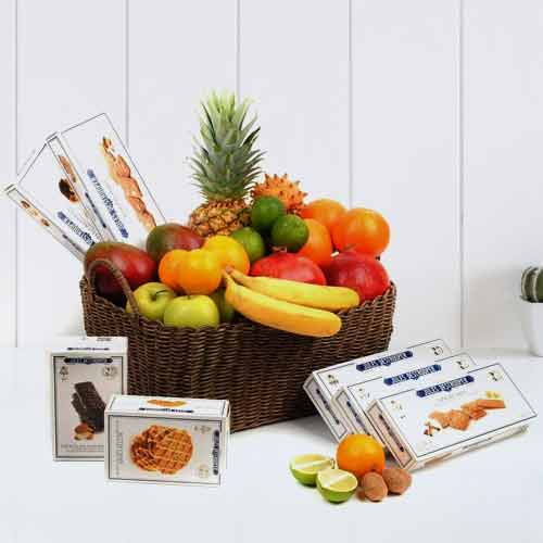 Seasonal Fruits N Biscuits-Send A Feel Better Package