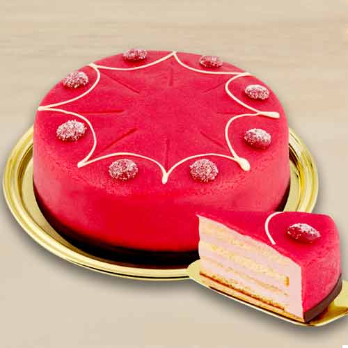 Raspberry Cake-Send A Birthday Cake To Someone