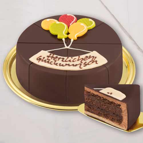 Dark Chocolate Cake-Cake For Graduation