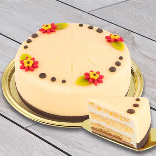 Marzipan Cake-Congratulations Cake