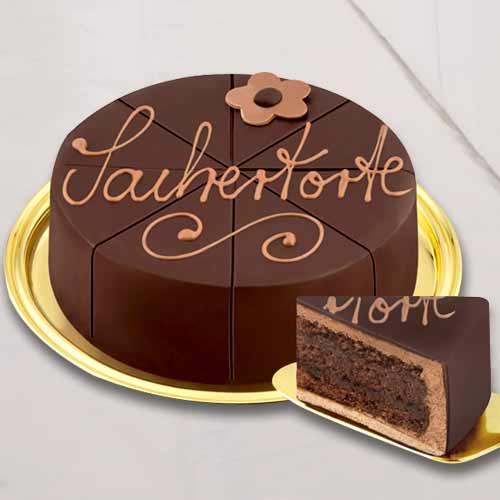 Wonderful Dessert Sacher Cake-Birthday Cake For Men