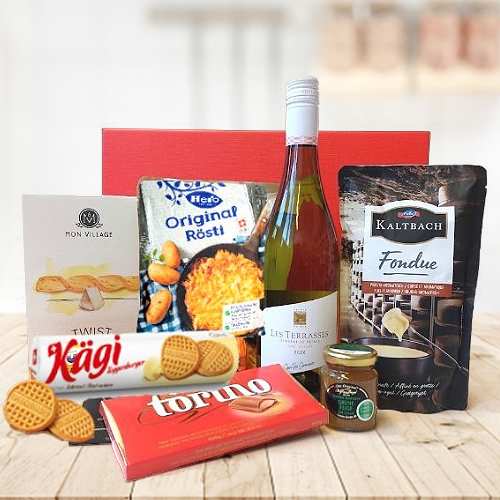 - Holiday Wine And Gourmet Hamper For Boss