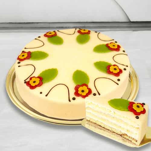 Tempting Marzipan Cake-Birthday Cake For Wife
