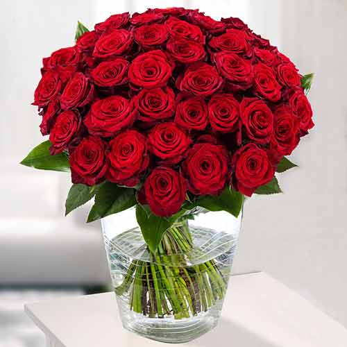 50 Long Stem Roses-Cheap Flower Delivery