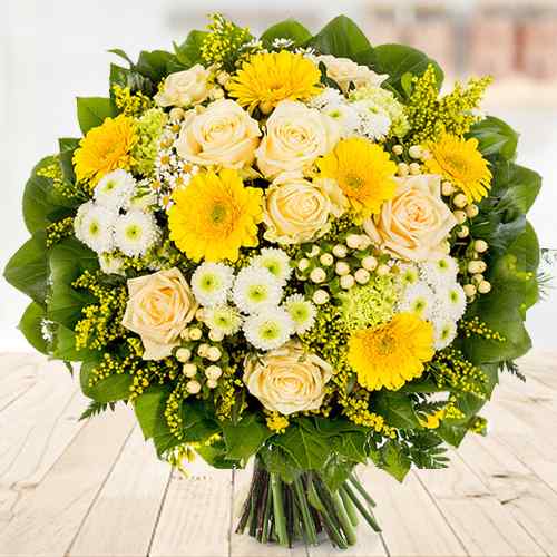 Spherical Floral Arrangement-Send Flowers To Mom Germany
