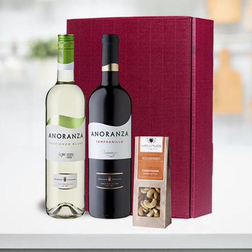 Spanish Wine Gifts-Wines And Nuts Delivery Online
